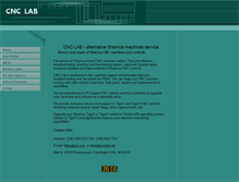 Tablet Screenshot of cnclab.net